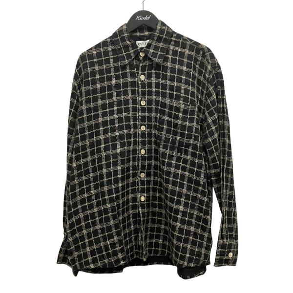 OUR LEGACY above shirtチェック柄 長袖ネルシャツ　46 Our Legacy（アワーレガシー） OUR LEGACY ABOVE SHIRT チェックシャツ