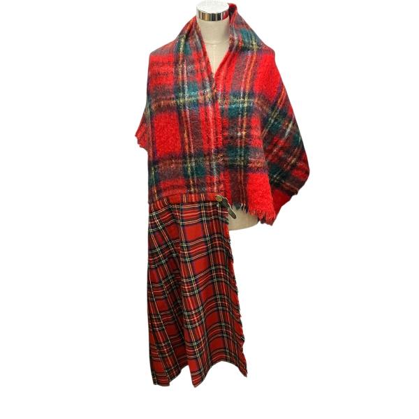 ブレス BLESS Mohairskirtscarf モヘヤスカートマフラー VA202 レッド サイズ：表記無し