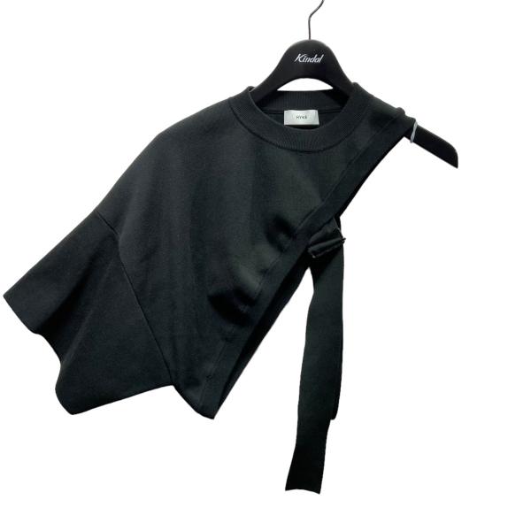 ニット/セーター HYKE - HYKE S/C/P ASYMMETRIC SWEATER TOP HYKE 【値下げ】HYKE 21SS S／C／P ASYMMETRIC SWEATER TOP