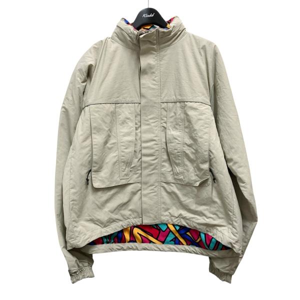 値下げ】SHINKNOWNSUKE×SQUEEZED DESIGN FLEECE LINED NYLON JACKET