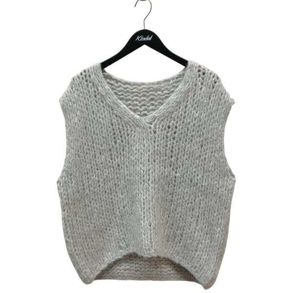 値下げ】Gypsohila Moco Vest ニットベスト GPG-519 ライトグレー