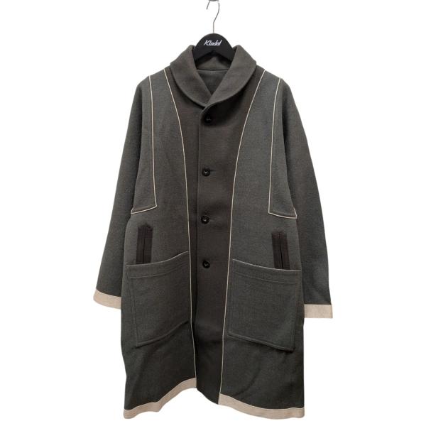 ジャケット・アウター IRENISA REVERSIBLE SHAWL COLLAR COAT イレニサのリバーシブル ショールカラーコート | HUES 福岡セレクト
