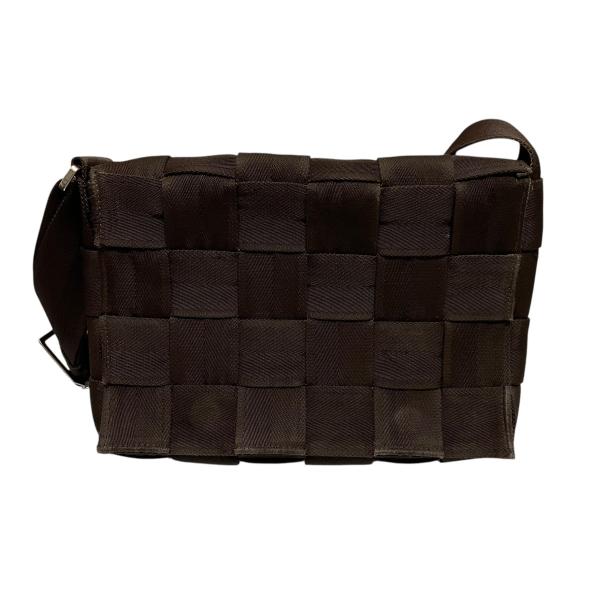 【美品】 ボッテガ ヴェネタ • イントレチャート ショルダーバッグ ブラウン BOTTEGA VENETA ボッテガヴェネタ イントレチャート ショルダー