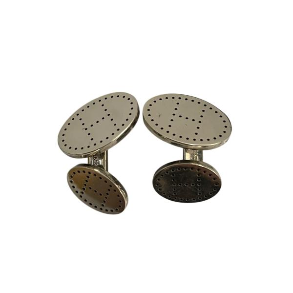 HERMES（エルメス） 【値下げ】HERMES カフリンクス パンチングロゴ