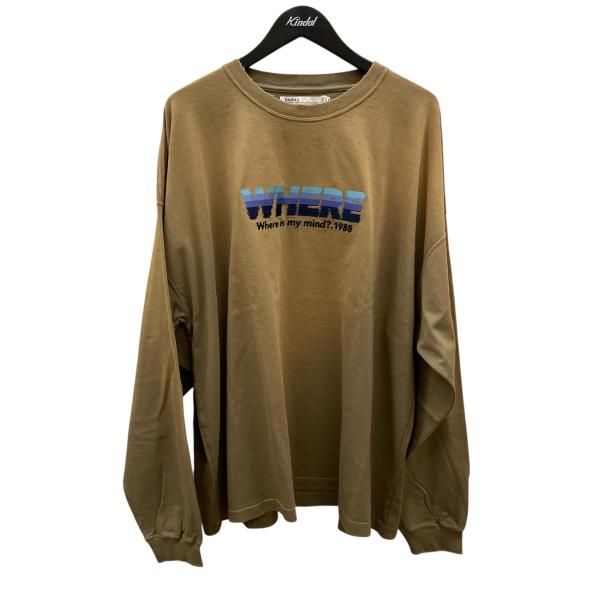 DAIRIKU（ダイリク） 【値下げ】DAIRIKU Where Vintage Theme Tee 長袖