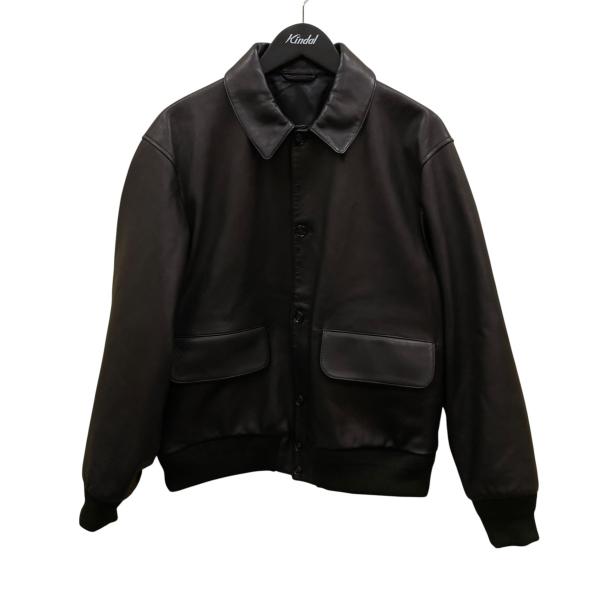 美品！ブラームス　レザージャケット 3 黒　ブラック　blurhms blurhms(ブラームス)】あの人気アイテムが復刻別注します