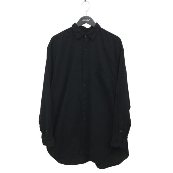 す*こ様 COMOLI シャツ サイズ1 COMOLI（コモリ） COMOLI 23SS オックス シャツ B01-02013 ブラック