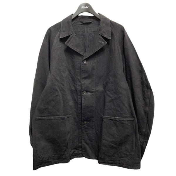 COMOLI（コモリ） COMOLI 25AW ブラックデニム ワークジャケット C03