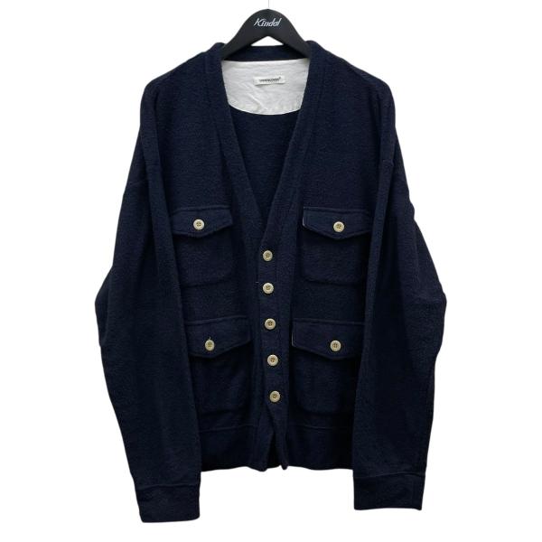 アンダーカバー UNDERCOVER パイルカーディガン UNDERCOVER（アンダーカバー） 【値下げ】UNDERCOVER 4PKパイル
