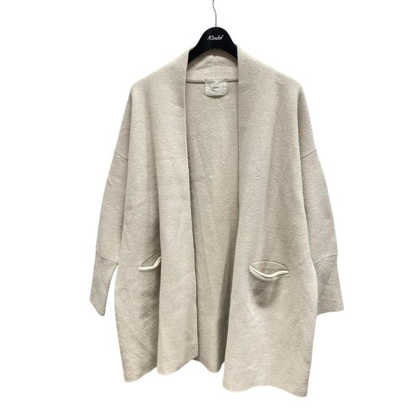 iCB ウール ニット カーディガン ガウンコート ベルト IENA（イエナ） ウールカシミヤガウンカーディガン ガウンコート
