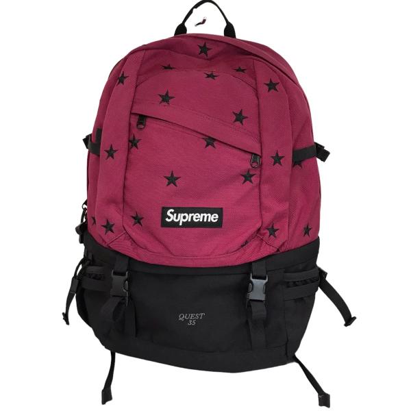 値下げ】SUPREME 13AW「Star Backpack」スターバックパック ピンク