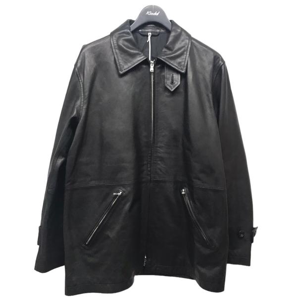 YOAK ヨーク YOKE 23SS【GOAT LEATHER ZIP BLOUSON】 ゴートレザー 