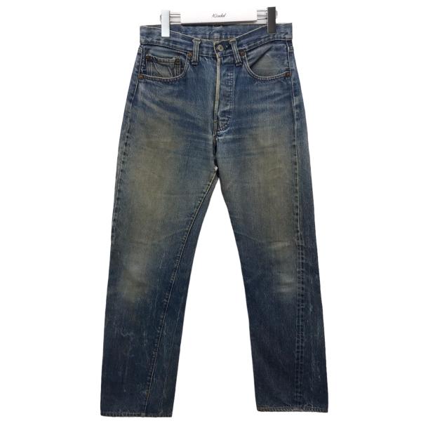 リーバイス Levis ボタン裏6 スモールe 赤耳 66後期デニムパンツ  