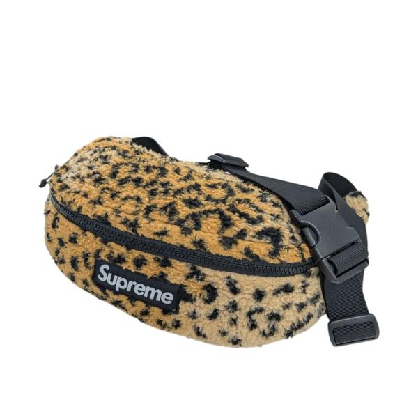 Supreme シュプリーム レオパード フリース ウエストバッグ　期間限定出品 Supreme（シュプリーム） 【値下げ】Supreme 17AW Leopard Fleece
