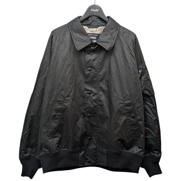 COMME des GARCONS HOMME 【値下げ】COMME 25SS コーティングZIP
