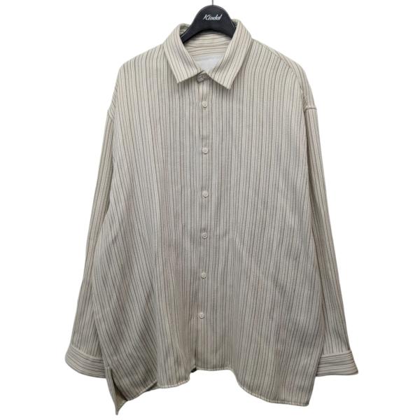ノノット nonnotte 25SS「Oversized Shirt」オーバーサイズシャツ