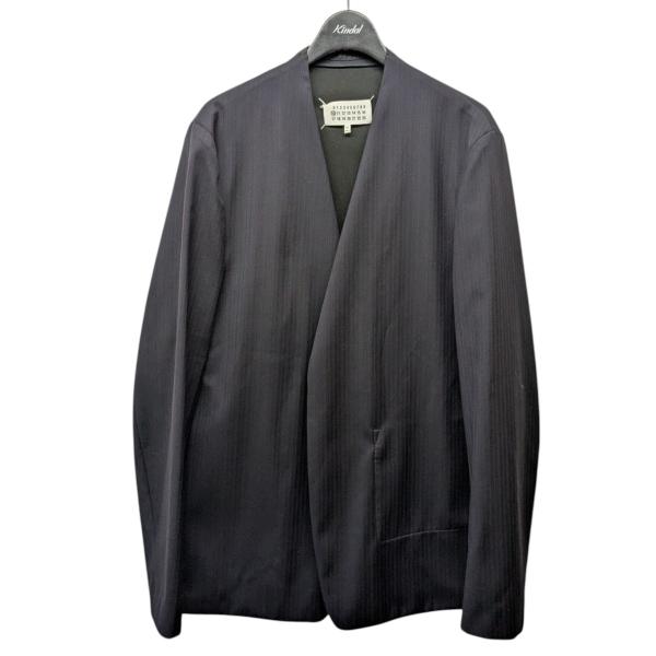 Maison Margiela マルジェラ ノーカラージャケット ネイビー Maison Margiela（メゾンマルジェラ） 【値下げ】Maison Margiela10