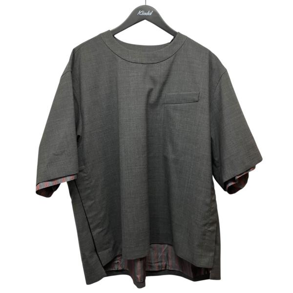 sacai（サカイ） sacai 20SS Sutting Pullover Shirt スーチングプル