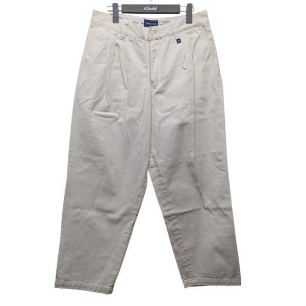 DESCENDANT 【値下げ】DESCENDANT DC-3 ORGANIC COTTON TWILL TROUSERS
