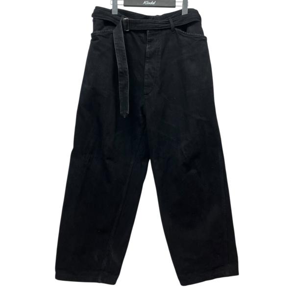 COMOLI（コモリ） COMOLI 24AW デニムベルテッドパンツ A03-03001