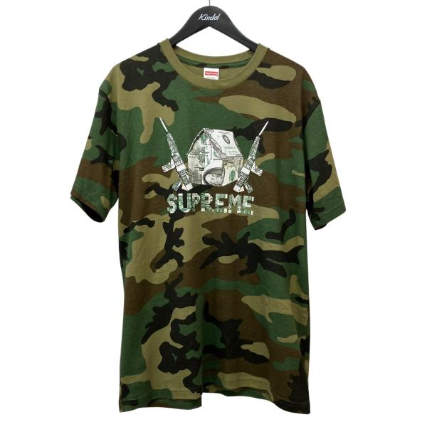 Supreme（シュプリーム） Supreme 26SS Origami Tee カモ柄プリントT