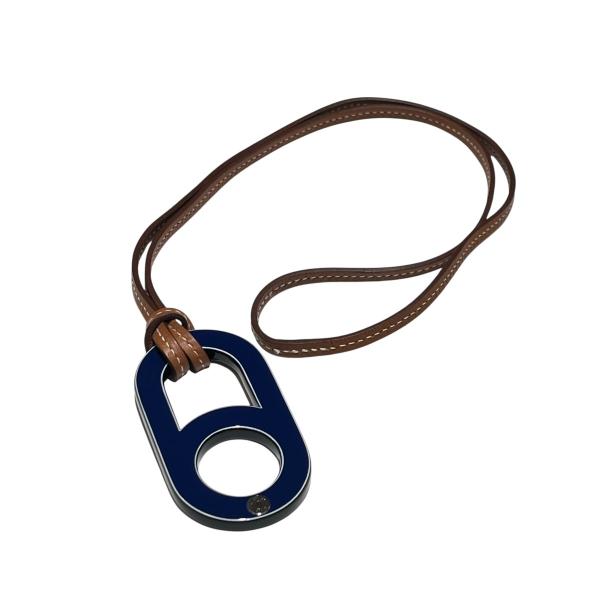 HERMES（エルメス） ヴァリアシオン レザーストラップ ペンダント