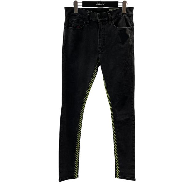 DIESEL（ディーゼル） ストレッチデニムパンツ ブラック サイズ：30 