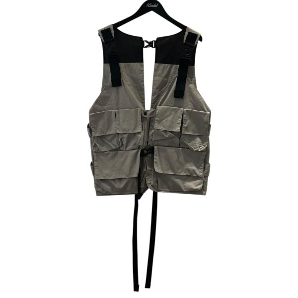 最終お値下げ！L'Appartement /Masculine Vest　グレー meanswhile ミーンズワイル High Density Gabardine Split Vest ベスト