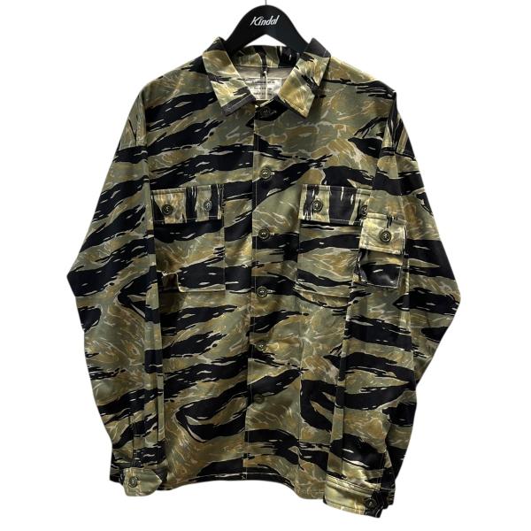 リアルマッコイズ THE REAL McCOY'S TIGER CAMOUFLAGE SHIRT タイガー