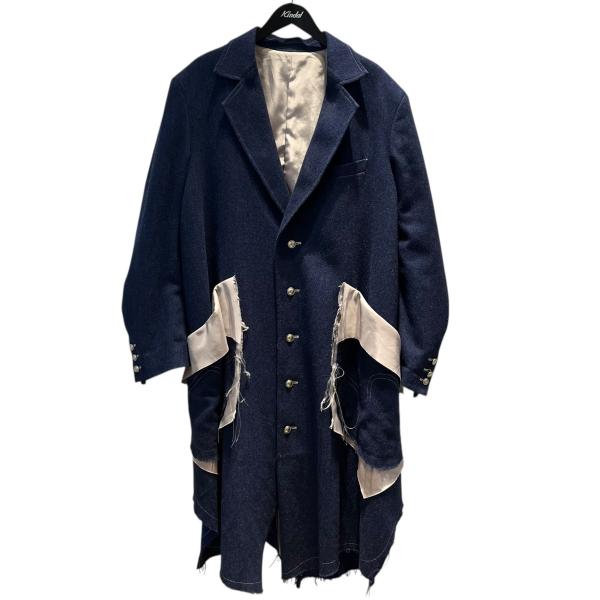 sulvam（サルバム） sulvam WOOL-DENIM LONG COAT デニムコート SS-C05