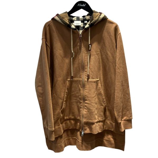 BURBERRY（バーバリー） ティッシ期 フードチェック ジップパーカー