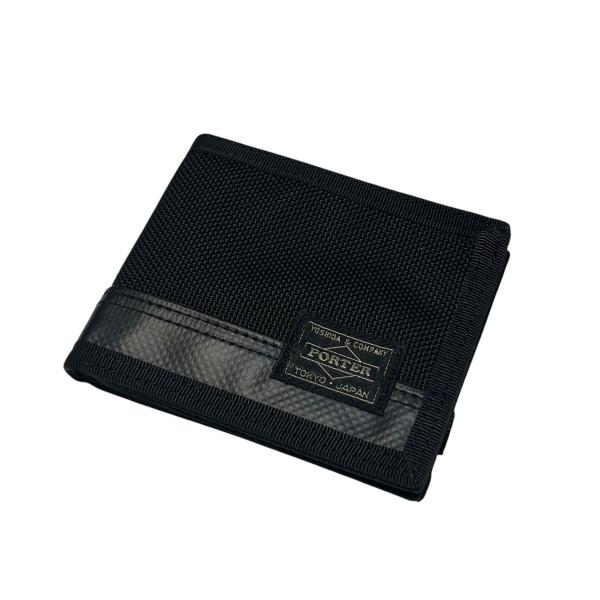 PORTER ポーター 二つ折り財布 703-07976 ブラック : カインドオル