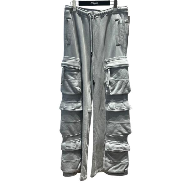 ブレス BREATH FADE TRIPLE CARGO PANTS スウェットカーゴパンツ BR25AW-P1002 グレー サイズ：L