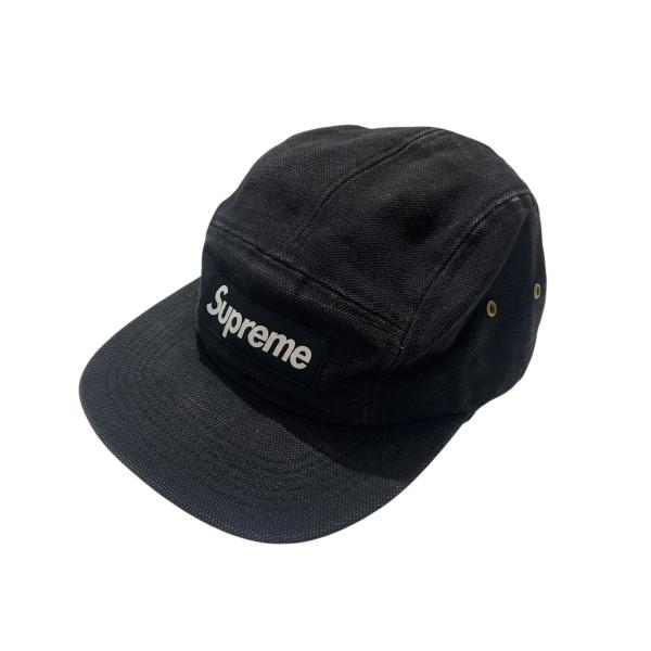 Supreme ブラック キャップ　シュプリーム Supreme（シュプリーム） ロゴ キャップ ブラック : カインドオルYahoo
