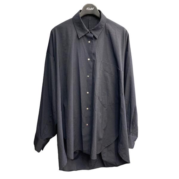 RIM.ARK 【値下げ】RIM．ARK レギュラーカラーシャツ ブラック サイズ  