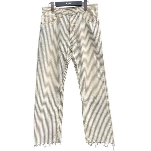 Maison Margiela メゾンマルジェラ 21SS USED加工ヒッコリー Maison Margiela メゾンマルジェラ 21SS USED加工ヒッコリー