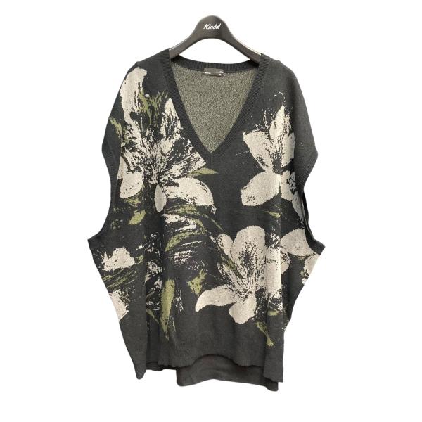 LAD MUSICIAN 【値下げ】LAD 24SS ニットベスト 2124-003 ブラック