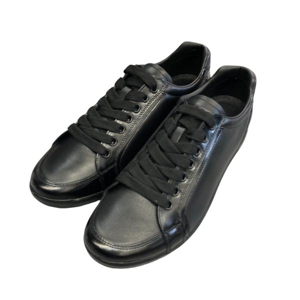 未使用✨ PRADA DNC 111 ローカットスニーカー 8 ブラック kindal_8086000170754