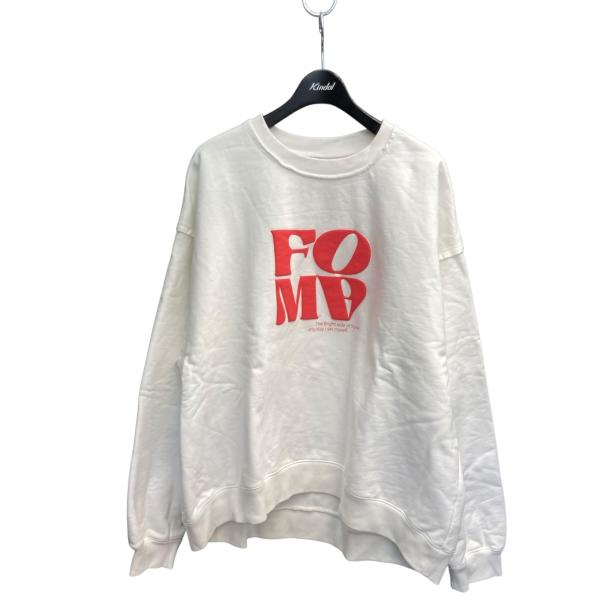 MAISON SPECIAL 【値下げ】MAISON FOAM Puff Printing Pullover