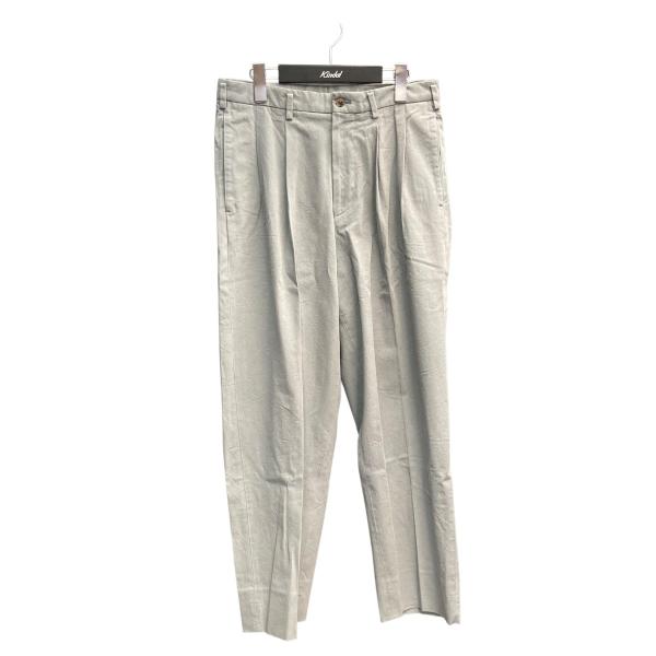 ユーゲン HEUGN TROUSER 006 ワイドパンツ グレー サイズ：1