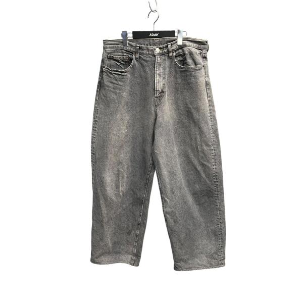 アプレッセ A．PRESSE Vintage Gray Denim Pants デニムパンツ 25AAP