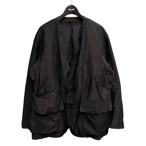 comoli コモリ コットンサテン ハンティングジャケット　サイズ2 COMOLI / コモリ | コットンサテン ハンティングジャケット - Black