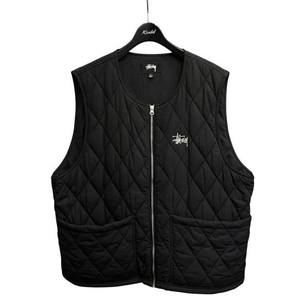 ステューシー　ニットベスト　Lサイズ STUSSY SU24'】Stussy Loose Knit Linen Vest (STUSSY/ベスト・ジレ