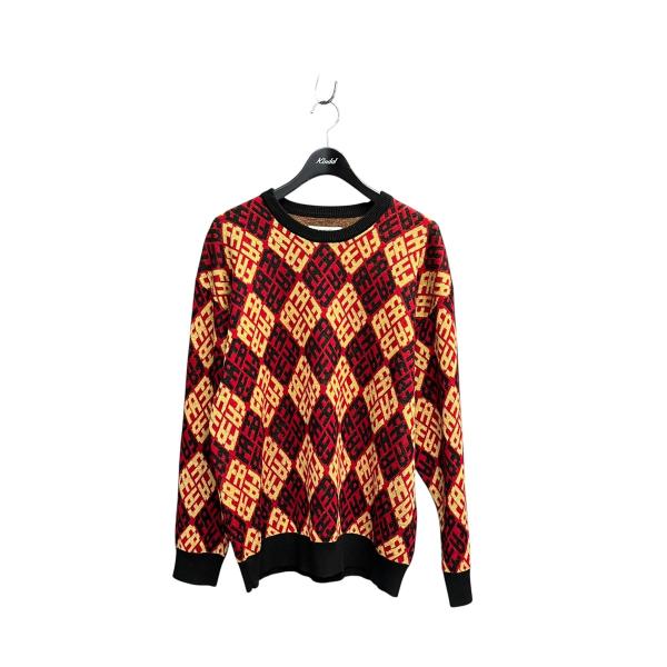 【値下げ】Fucking Awesome MONOGRAM SWEATER 長袖ニット レッド サイズ：XL (栄サウスピークス店)