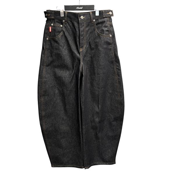 9090 ナインティナインティ 9090 9090 OG Logo Painted Denim Pants 