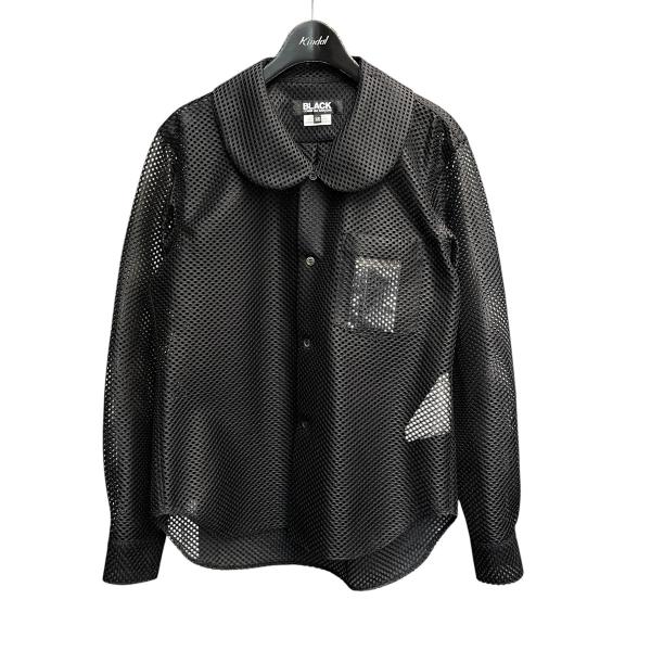 BLACK COMME des GARCONS ブラックコムデギャルソン 26SS 長袖メッシュ