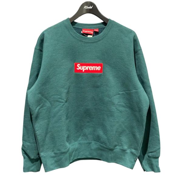 Supreme シュプリーム Box Logo Sweatshirt グリーン サイズ：S