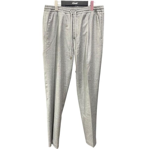 ☀︎美品 BRIGLIA 48 イタリア製 定価¥30,000程 1タックPT ブリリア1949 BRIGLIA 1949 タックイージーパンツ 5865 グレー サイズ