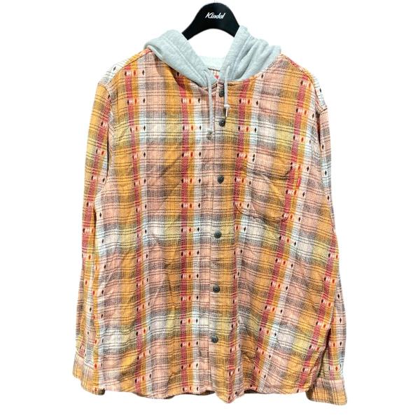 Supreme（シュプリーム） Supreme 18AW Hooded Jacquard Flannel Shirt