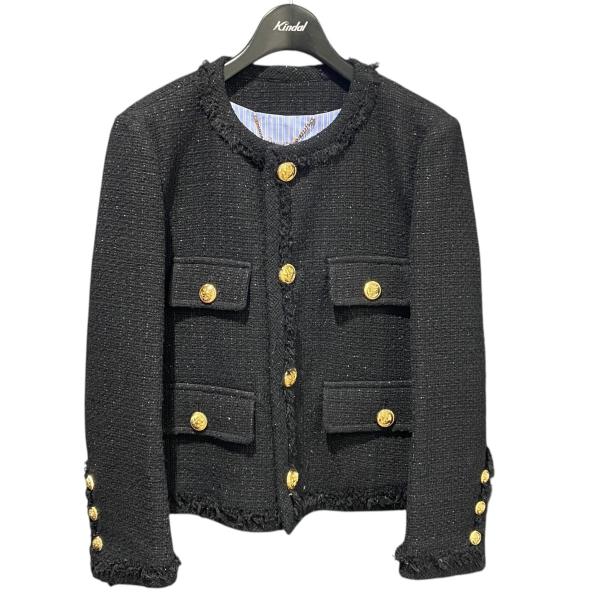 DSQUARED2 モヘア ツイード ジャケット 42 DSQUARED2（ディースクエアード） ツイードジャケット S75BN0820